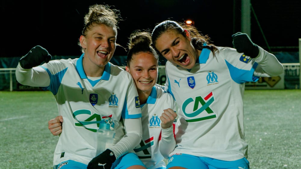 Coupe de France féminine : l'OM assure l'essentiel contre Thonon-Évian et se qualifie en 8e de finale