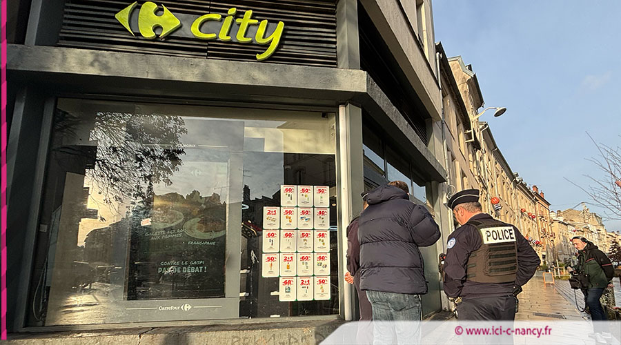 une opération de contrôle « à 360 degrés » rue Saint-Nicolas à Nancy