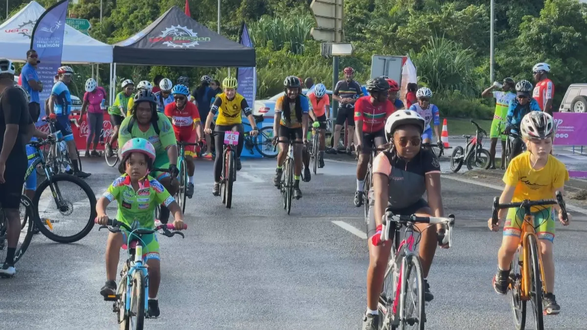 carton plein pour la 1ère édition des "Elles du vélo Gwadloup"