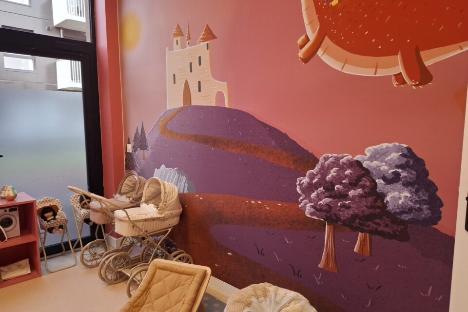 Il s'agit de la salle préférée de Marion, la responsable.