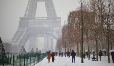 Paris sous la neige