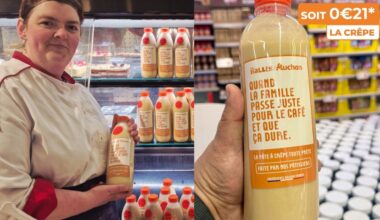 "Pâte à crêpe toute prête" : Auchan frappe fort avec cette bouteille à petit prix pour la Chandeleur 2026