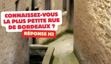 la rue la plus petite de Bordeaux