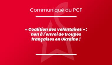 non à l'envoi de troupes françaises en Ukraine !