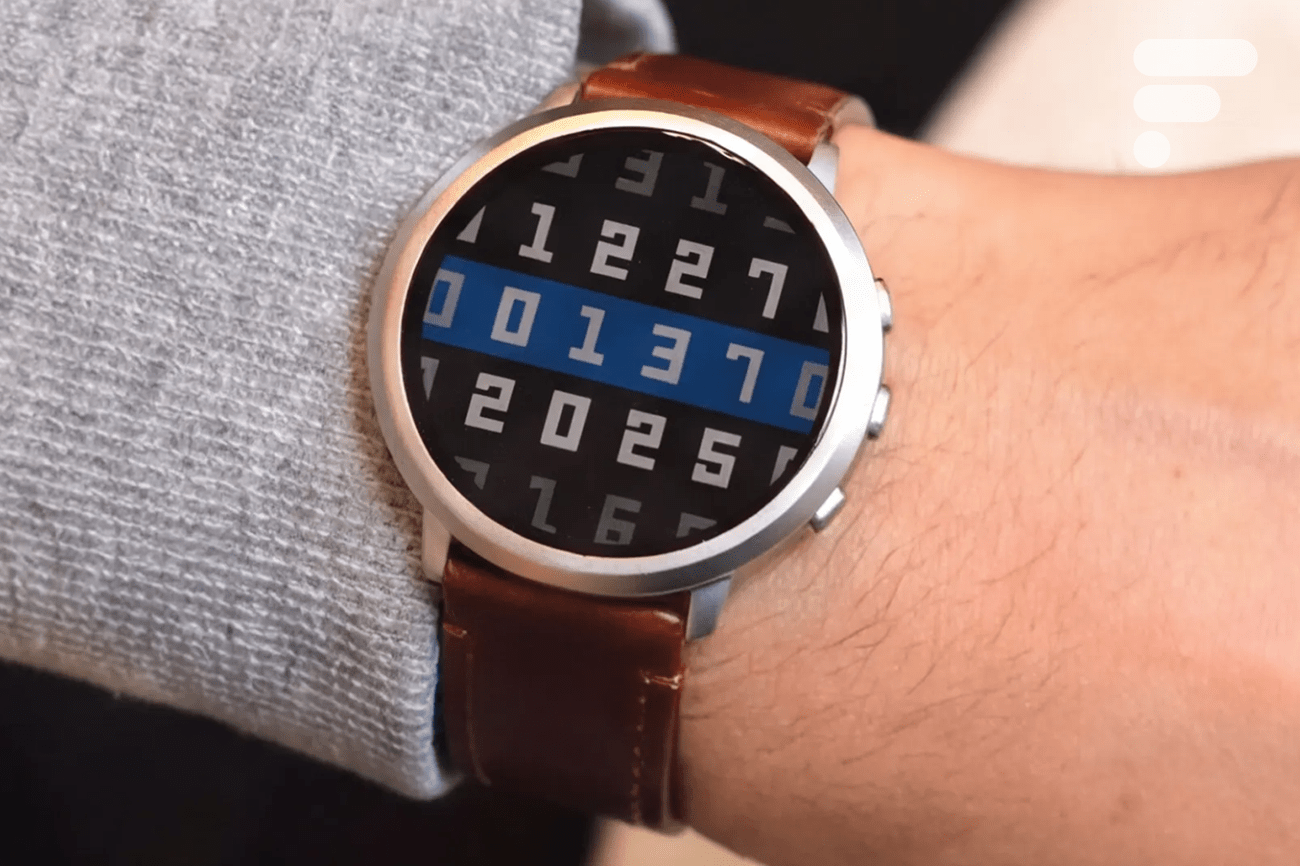 La Pebble Round 2 avec bracelet 20 mm