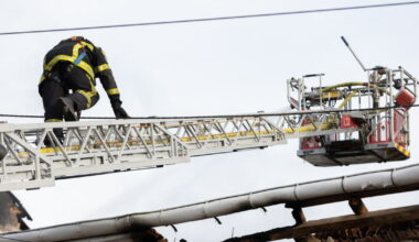 Strasbourg. Début d'incendie dans la cage d'escalier d'un immeuble