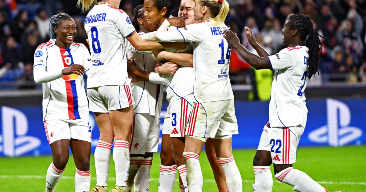 l'OL Lyonnes ne laisse aucune chance à Saint-Etienne