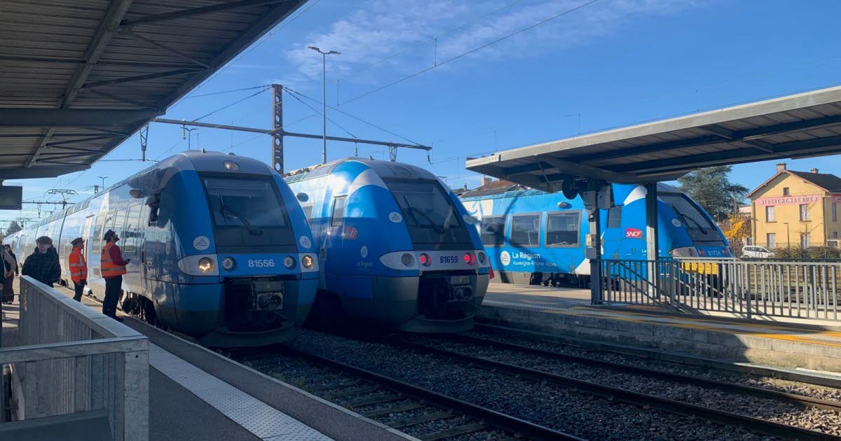 En direct Rhône. Info trafic : la circulation des trains interrompue entre Lyon et Bourg