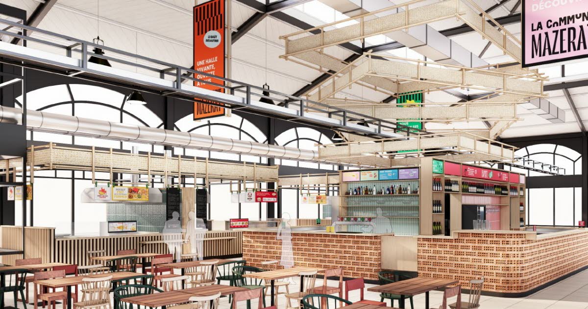 Saint-Étienne. Après dix mois de fermeture, les Halles Mazerat vont rouvrir mi-janvier