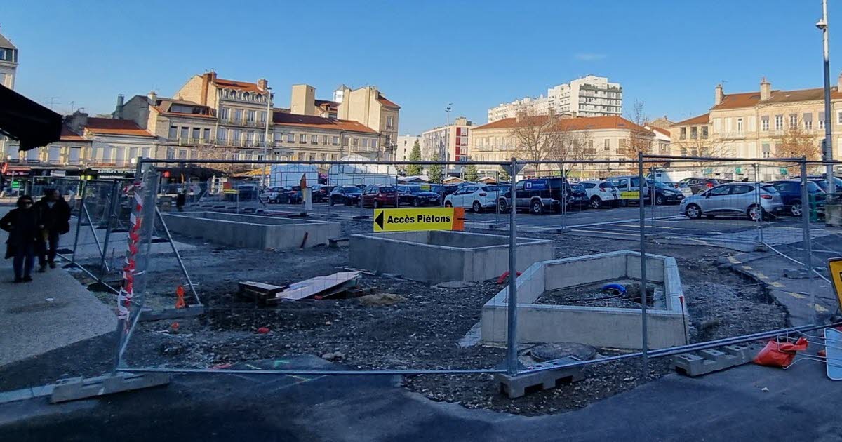 des travaux dans le centre-ville