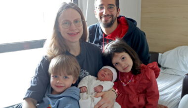 Strasbourg. Amani, première née de l’année 2026 à Strasbourg, à 1 h 53