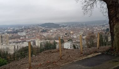Saint-Étienne/Montaud. Un bâtiment démoli laisse place à un nouveau panorama sur la ville