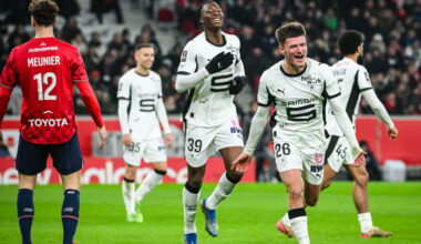 Rennes s'impose à Lille au terme d'un match tendu et poursuit sa remontée