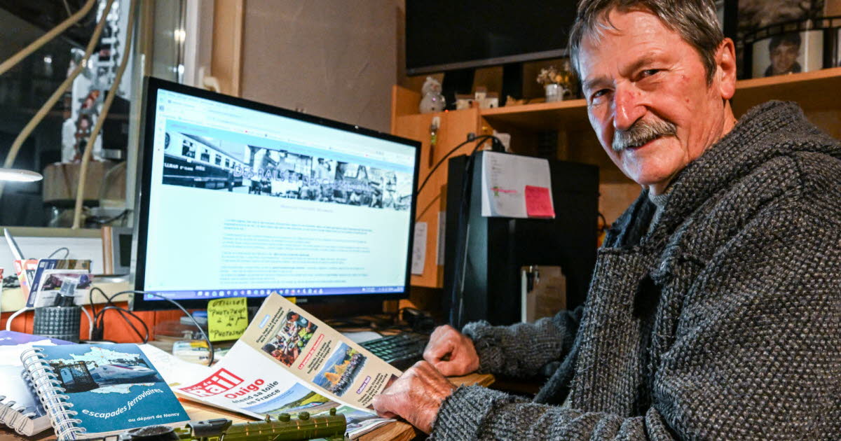 un ancien conducteur de trains crée un site pour rendre hommage aux anciens cheminots