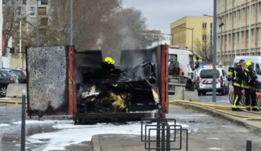Rhône. Un conteneur de chantier prend feu dans le 7e arrondissement de Lyon