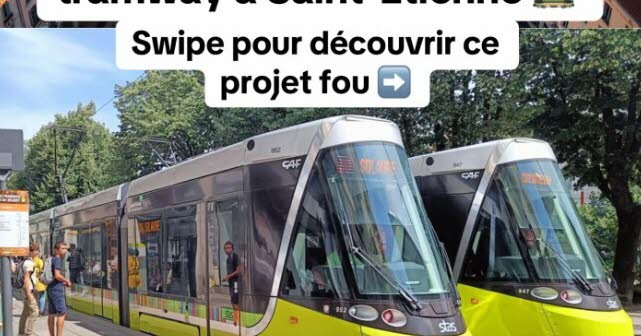 Loire. Ce tiktokeur a imaginé une quatrième ligne de tramway à Saint-Étienne