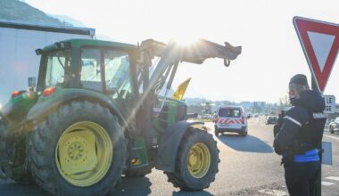 une opération escargot vers Grenoble prévue en début d'après-midi