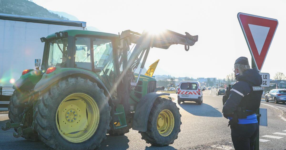 une opération escargot vers Grenoble prévue en début d'après-midi