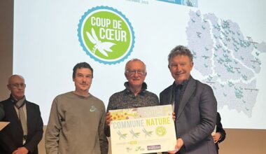 Bois-de-Haye. Coup de cœur du jury, la commune gagne son panneau « trois libellules »