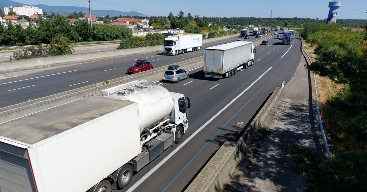la circulation des poids lourds restreinte par arrêté préfectoral dans le sud-Isère