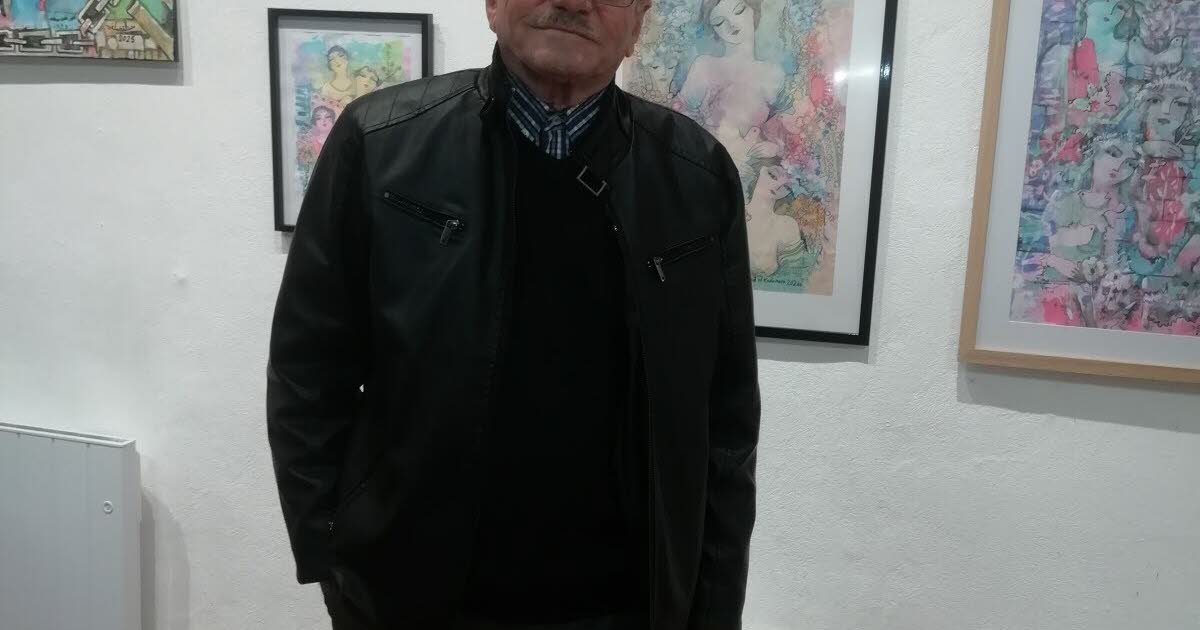 Saint-Étienne. Le peintre Mohamad Alkadamani, de la Syrie à Rêves d’ailleurs