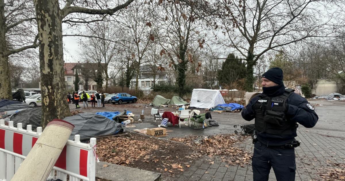 Strasbourg. Le campement Krimmeri démantelé dans « de mauvaises conditions inédites »