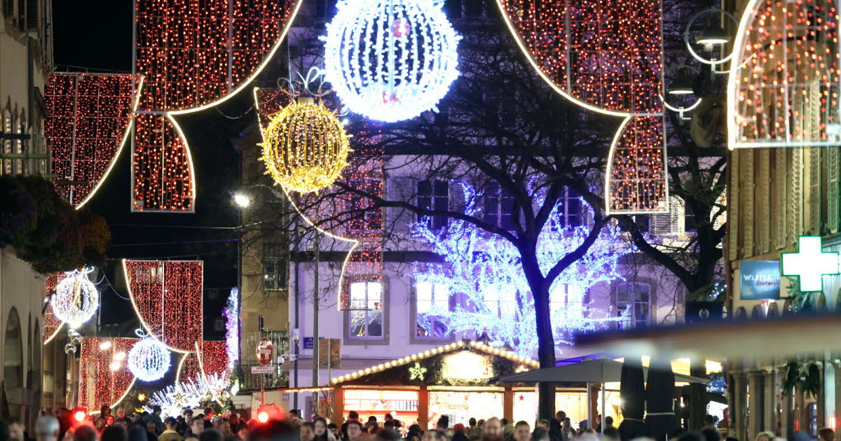 Sondage. Des illuminations de Noël visibles toute l'année à Strasbourg : pour ou contre ?