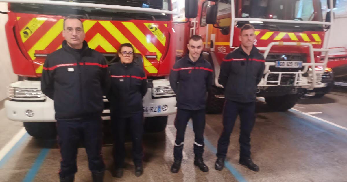 « En 2025, le centre de secours a réalisé plus de 1 300 sorties »