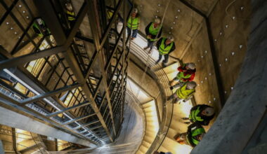 ils ont visité la tour Perret en avant-première