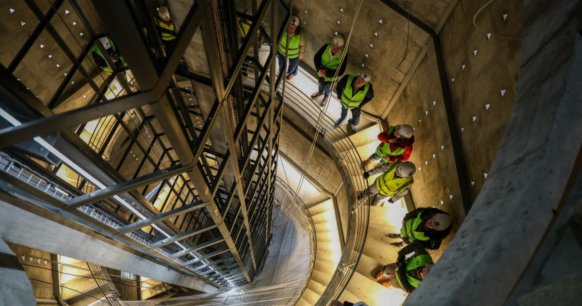 ils ont visité la tour Perret en avant-première