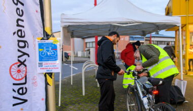 Veloxygene90 distribue gilets, lumières et catadioptres