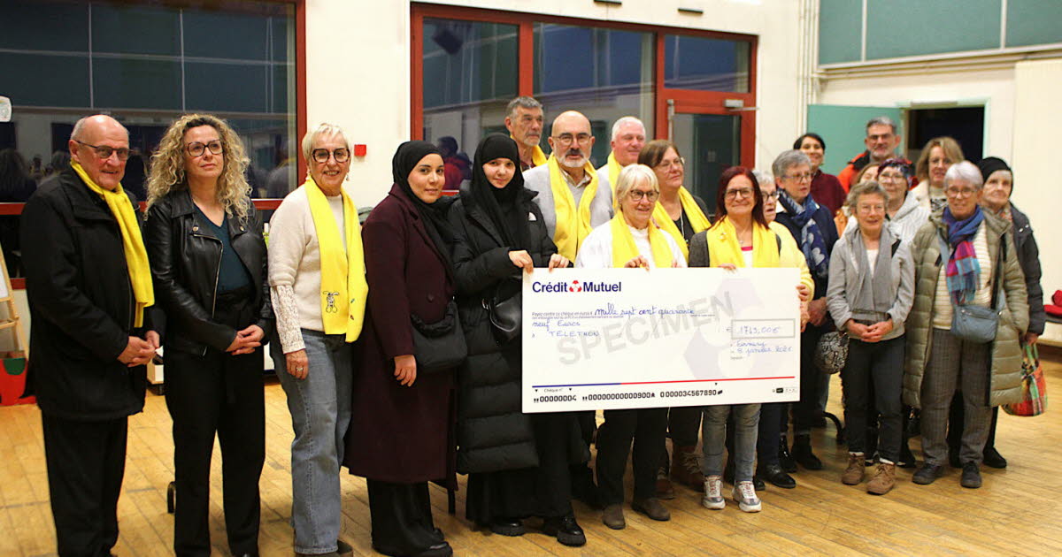 Firminy. Les centres sociaux et les associations ont récolté 1 749 euros pour le Téléthon