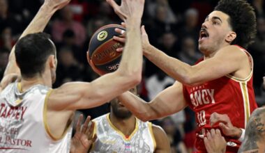 Betclic elite. Le SLUC Nancy n’avait pas les bras pour faire tomber Monaco