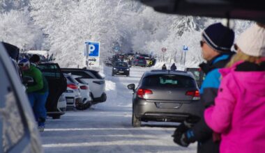 Des conditions de circulation toujours difficiles en montagne, les accès aux stations régulièrement saturés - DNA.fr