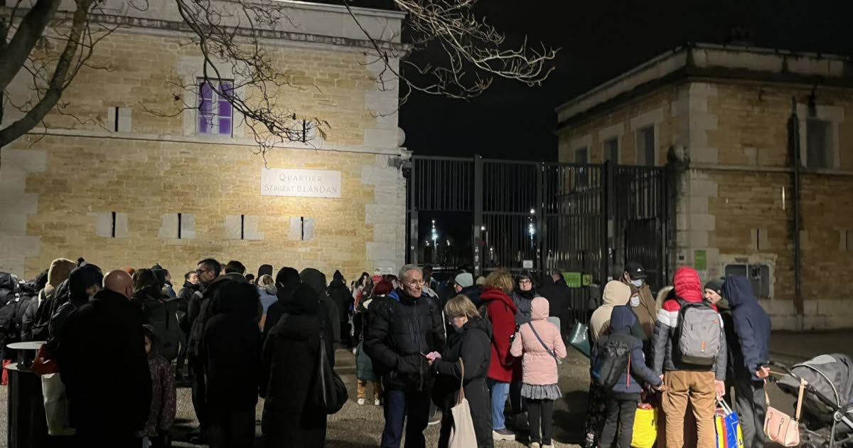 Lyon. 27 familles sans toit trouvent refuge au parc Blandan « jusqu’à la fin de la trêve hivernale »