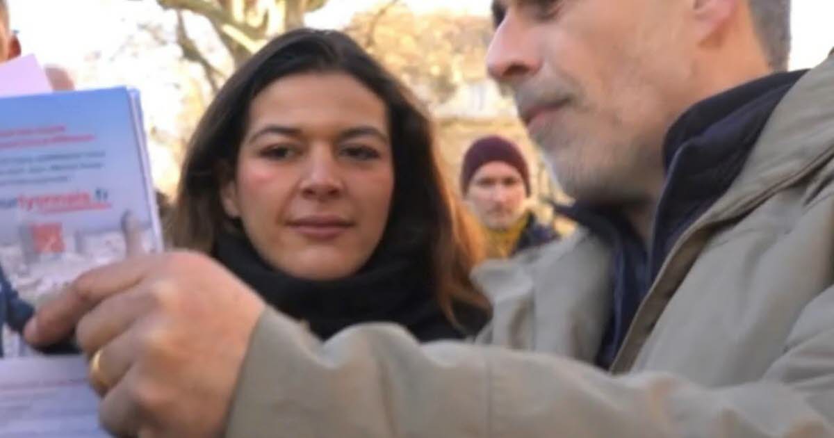 accrochage sur le marché entre Anaïs Belouassa-Cherifi et Christophe Cédat, proche de Jean-Michel Aulas