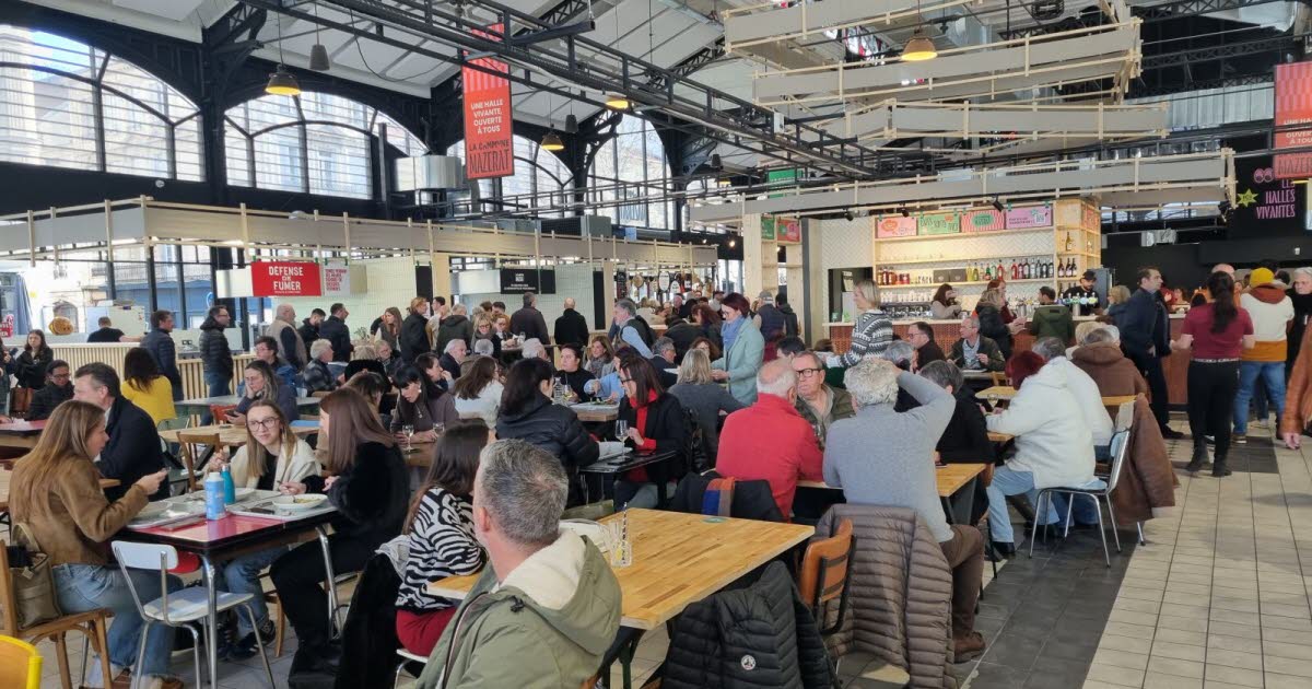 Loire. Les Halles Mazerat ont enfin rouvert leurs portes à Saint-Étienne, la foule est au rendez-vous