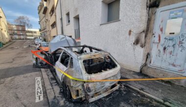 Meurthe-et-Moselle. Voiture en feu et véhicules vandalisés à Jarville-la-Malgrange