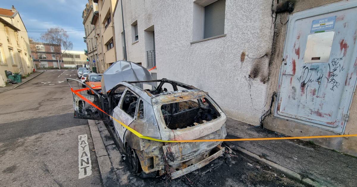 Meurthe-et-Moselle. Voiture en feu et véhicules vandalisés à Jarville-la-Malgrange