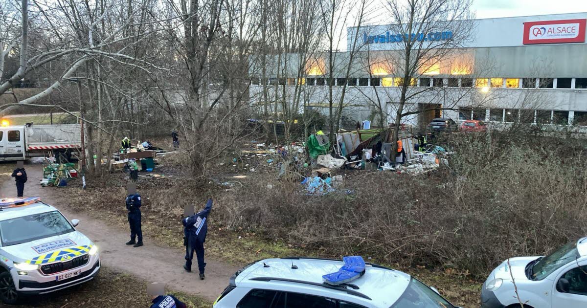 Strasbourg. Des abris démolis pour des travaux de réfection du pont du Danube
