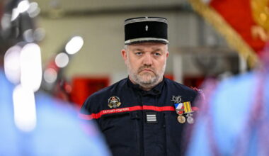 Photos. Le commandant Thomas Loison prend officiellement la tête du centre d’incendie et de secours Nancy‑Vandoeuvre