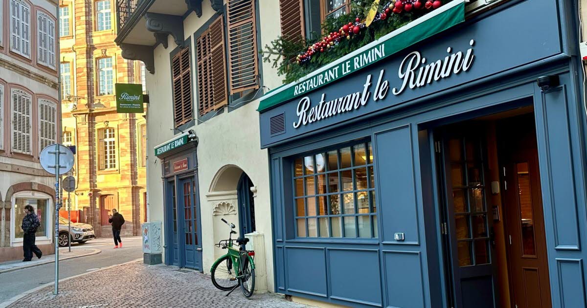 Strasbourg. Après un an de chantier, l’emblématique pizzeria “Le Rimini” a rouvert ses portes derrière la cathédrale