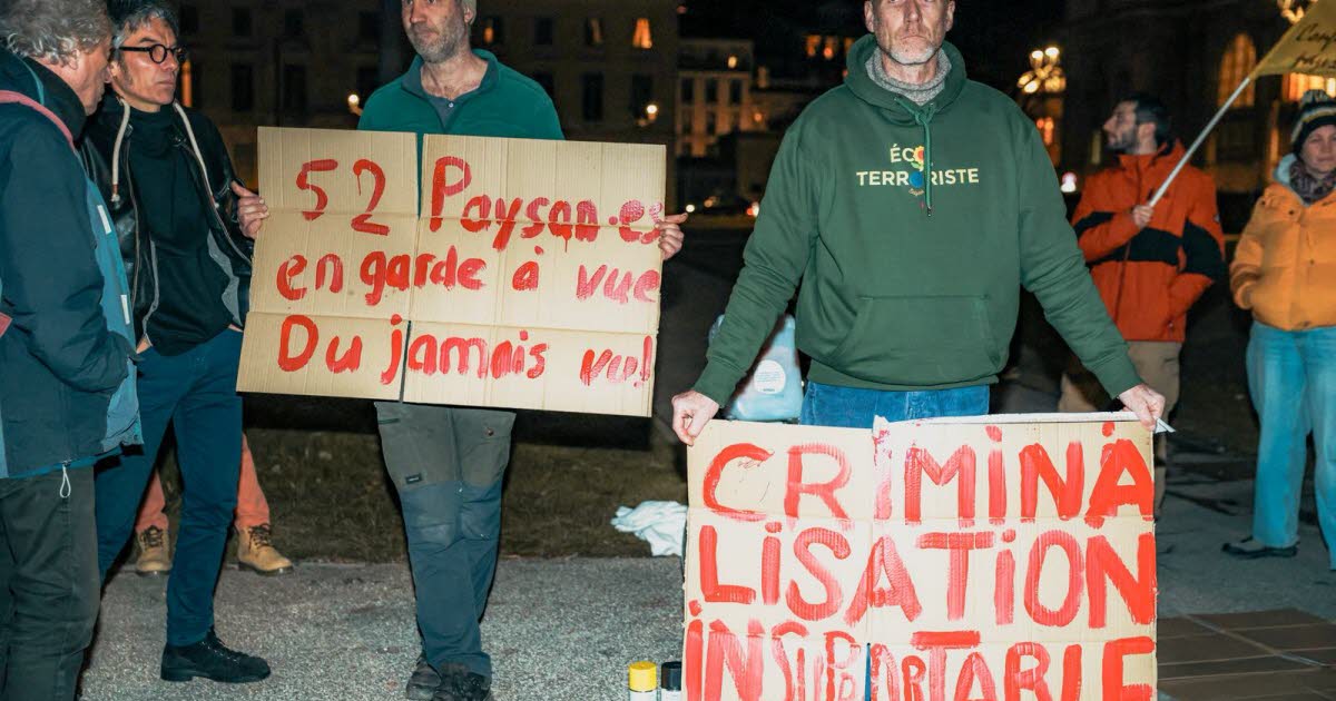 Grenoble. 52 agriculteurs arrêtés à Paris : la Confédération paysanne se mobilise contre le « deux poids deux mesures »