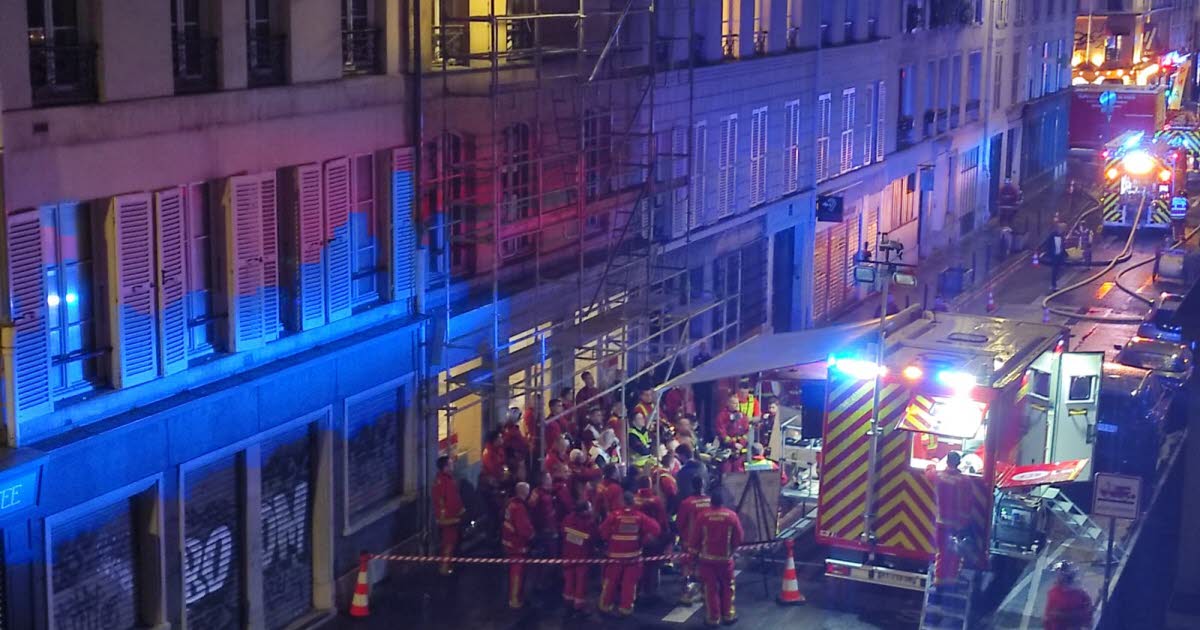 Paris. Un appartement s'effondre sur celui du dessous pendant une soirée, au moins 20 blessés dont un grave