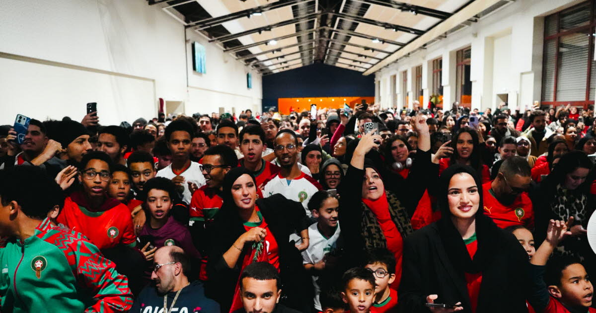douche froide pour les supporters du Maroc réunis à Nancy