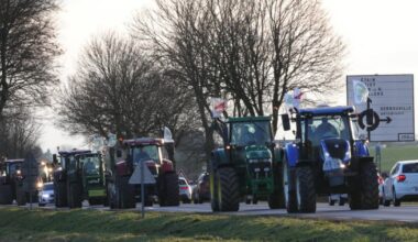 les tracteurs lorrains en renfort à Strasbourg