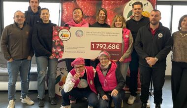 un chèque de 1 792,68 euros pour l’association Amarose’s