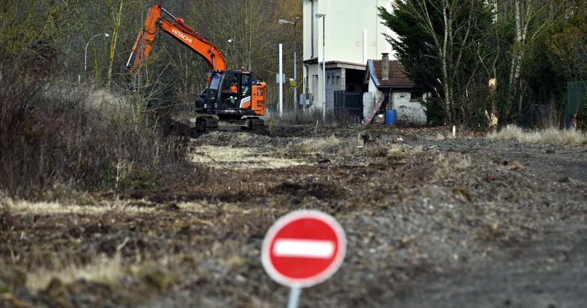 le chantier de la ligne 14 entre Nancy et Contrexéville sur les rails