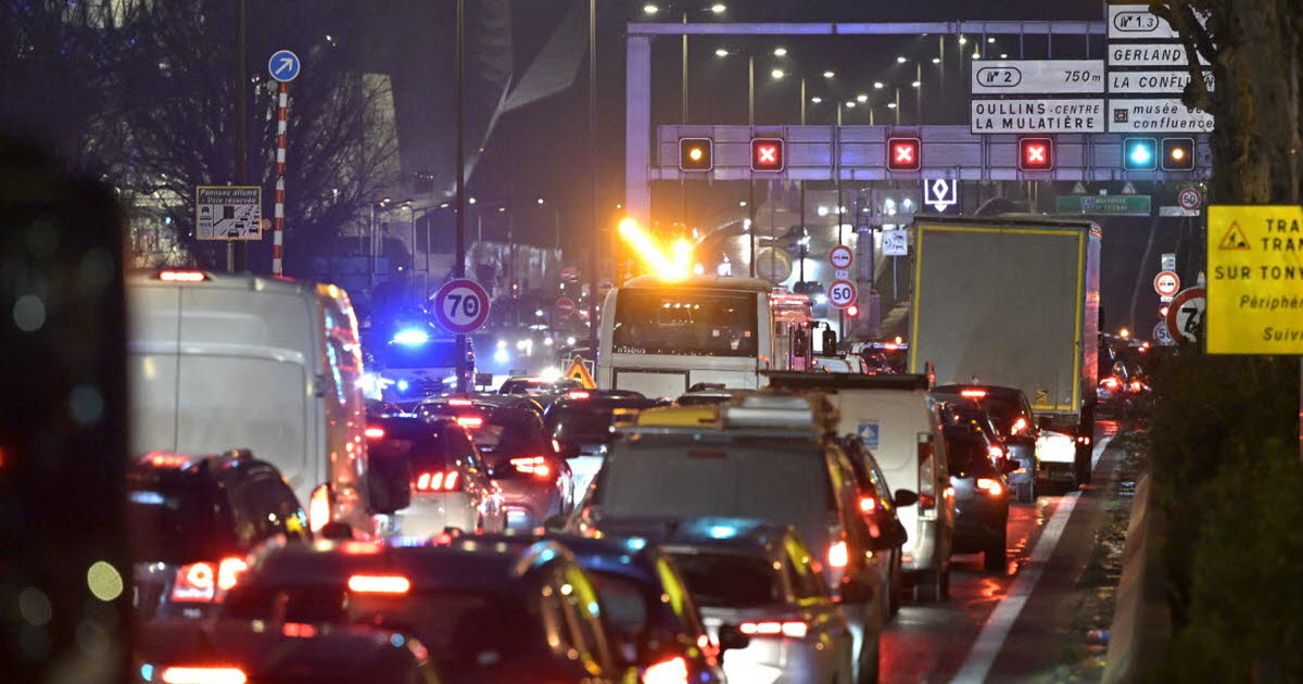 Circulation. Lyon, championne des embouteillages en 2025, un record historique
