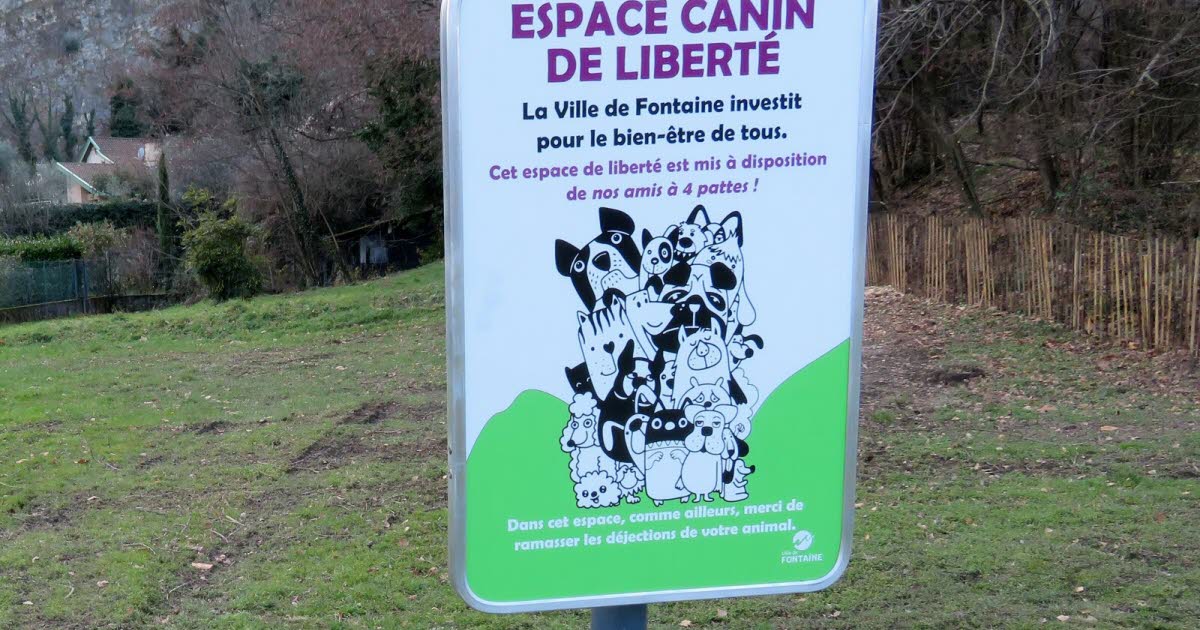 Fontaine. Un nouvel espace canin ouvre au parc de la Poya